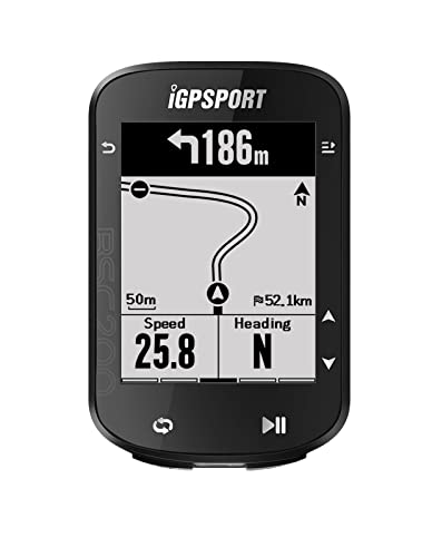iGPSPORT BSC200 GPS Computadora de Bicicleta Ciclocomputador 30 Horas Batería Duración 2,5’’ Ahorro Energía Pantalla, IPX7, Admite BLE5.0 & Ant+