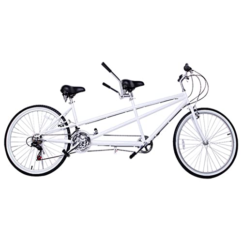 WLL-DP Bicicleta Tándem Universal, Bicicleta De Velocidad Variable con Marco De Acero De Alto Carbono, Bicicleta De Viaje De Ocio, para Parejas Que Realizan Actividades Entre Padres E Hijos