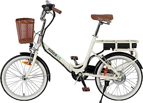 Nilox, E-Bike J1 Plus, Bicicleta eléctrica gris...